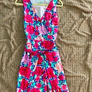 Dress on piece derby attire